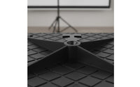 Drill-Tool-Less Display Device Tray Easy Installation Tripod Display Device Plate Portable for Home Theater, Living Room, Bedroom