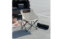 Portable Moon Chair Foldable Camp Chair Waterproof for Camping, Beach