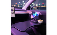 Foldable Car Work Table Multi-Functional Foldable Car Laptop Table Multifunctional Design Vehicle Eating and Work Desk for Electric Vehicle Owners