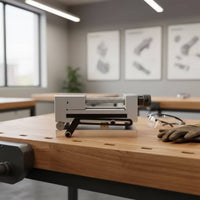 Precision Sine Swivel Vise Manual Swivel Machine Vise with Graduated Scale Rigid Vice for Toolrooms