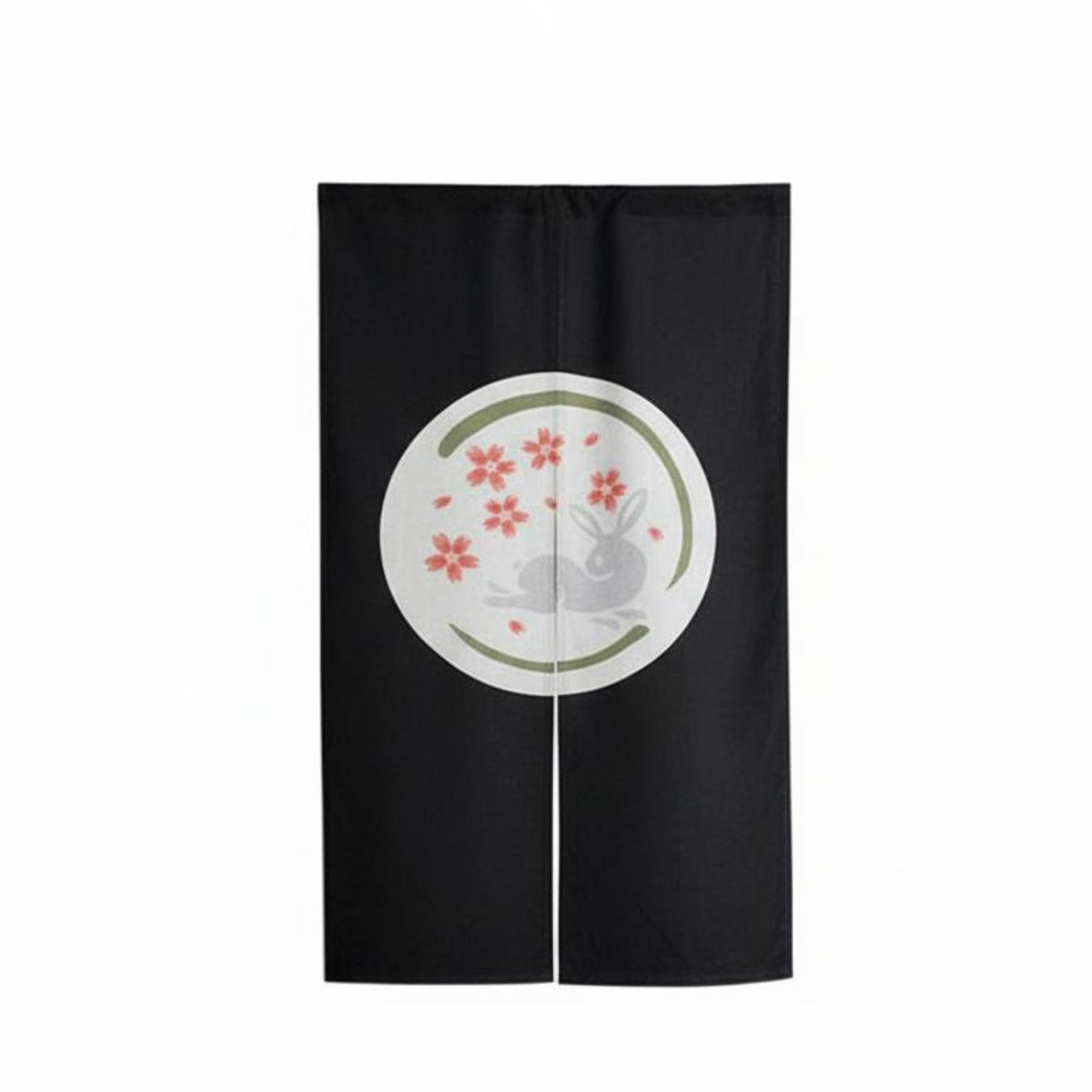 Noren Curtain tranquil design Split Panel Noren Plant-Dyed for Living Room, Homeowners