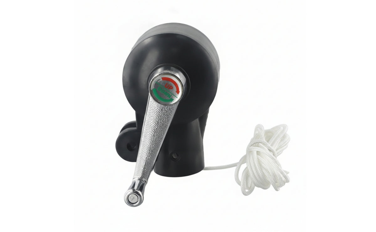 Patio Umbrella Crank Handle Replacement Umbrella Crank with Cord Outdoor Hardware for Garden, Balcony