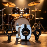 Drum Rack Tube Clamp Versatile Sizing Drum Rack Connector Stable Hardware for Drummers