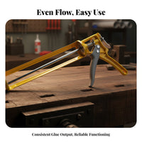 Manual Caulking Labor-Saving Design Caulking Sturdy Steel Construction Hardware Tool for Handymen, Renovators, Home Repair, Lavatory, Kitchen