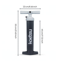 Manual Inflator for boat Upright Barrel Pump with Hose Handheld Piston Pump for , Travel