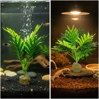 Artificial Aquarium Plants for Fish Tank Decoration and Reptile Habitats