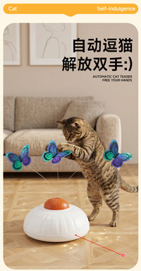 Electric Automatic Cat Toy Interactive Cat Teaser