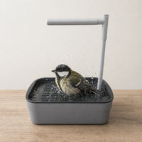 Bird Bath with Spray Bar Automatic Bird Bath Pet Supply for Small Birds