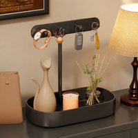 Metal Key Holder, Modern Minimalist Key Organiser, Valet Tray, Desk Tidy Organiser, Stylish Home Accessory, Matte Finish