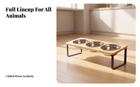 Sturdy Raised Pet Feeder