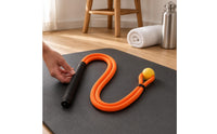 Nylon Golf Swing Practice Rope Grip Handle Golf Swing Rope Practice Aid Portable Training Aid Sturdy for Beginners