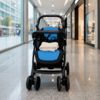 Universal Fit Stroller Bumper Bar Soft Grip Stroller Armrest Bar Adjustable Angle Baby Gear