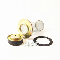 Ridged Loader Fuel Cap with Strainer Threaded Fuel Tank Cap Assembly Sturdy Heavy-Duty for Equipment Owners, Mechanics, Machinery Repair