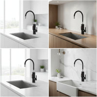 Instant Tankless Water Heater Faucet Gooseneck Faucet with Digital Display Electric Heating Tap Deck Mounted for Homeowners