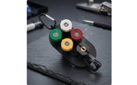 Color-Coded 1/4 Inch Quick Connect Nozzle Set Metal Pressure Washer Nozzle Kit Storage Base
