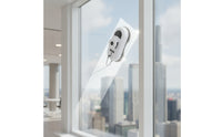 Window Cleaning Robot Dual Spray Robotic Window Cleaner Glass Cleaning Robot Microfiber Safe for Homeowners, High Panes