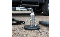 Trailer Jack Drill Adapter Locking Pin Lift Accessory 304 Stainless Steel Vehicle Tool