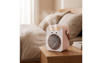 Rechargeable Desktop Fan with Humidifier Compact Portable Air Cooler Cordless Mist Fan Lightweight for Office Workers, Students, Desk, Bedside Table