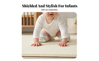 2 Pieces Infant Crawling Knee Pads Soft Cushion Infant Knee Pads Skin-Friendly for Young Children, Gift Donors, Learning to Walk, Activity Time