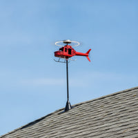 Aviation-Themed Metal Airplane Weathervane Outdoor Airplane Weather Vane Garden Aircraft Wind Vane Decorative for Homeowners, Roof, Yard
