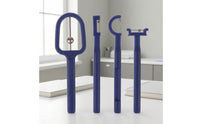 4 Pieces Oral Exercise Tool Safe Oral Muscle Exercise Tool Oral Exercise Tool Long-Lasting Oral Muscle Exerciser Blue