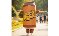 Inflatable Beverage Can Costume Hilarious Beverage Can Costume Easy to Wear Cosplay Outfit for Cosplayers, Halloween, Stage Performances
