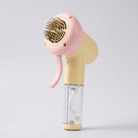 3-in-1 Dog Shampoo Dispenser with Brush Handheld Foaming Dog Shampoo Dispenser Portable Electric Pet Brush Compact for Dogs, Cats, Home