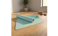 Non Slip Exercise Mat Double-Sided Textured Exercise Mat Cushioned Recycled for Home Gym