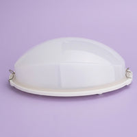 Waterproof Sauna Ceiling Light with Anti-Fog Design for Steam Room, Blast-Resistant Bathroom for High Heat