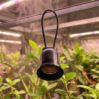 Outdoor Light with E27 Lamp Holder for Farm Lighting, Weather-Resistant 220V Bulb Holder for Outdoor Lighting, E27 Lamp Base, 3-Pack 6A Set