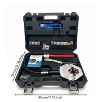 Hydraulic Hose Crimping Tool Kit Portable Lightweight Hose Crimping Tool Kit for Climate Control Technicians