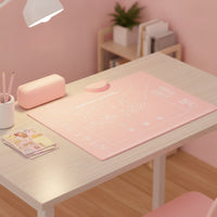 Writing Board with Silicone Support Ergonomic Desk Posture Assistant with Support Adjustable Height Desktop Writing Board for Kids, Homework, Study
