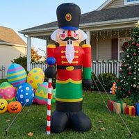 Outdoor Inflatable Yard Decoration Freestanding Inflatable Figure Christmas Holiday for Garden