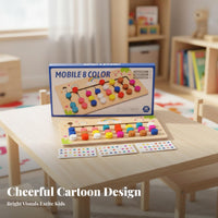 Early Learning Color Recognition Training Game Educational Inspired Sliding Reasoning Brainteaser Board Improves Hand-Eye Coordination