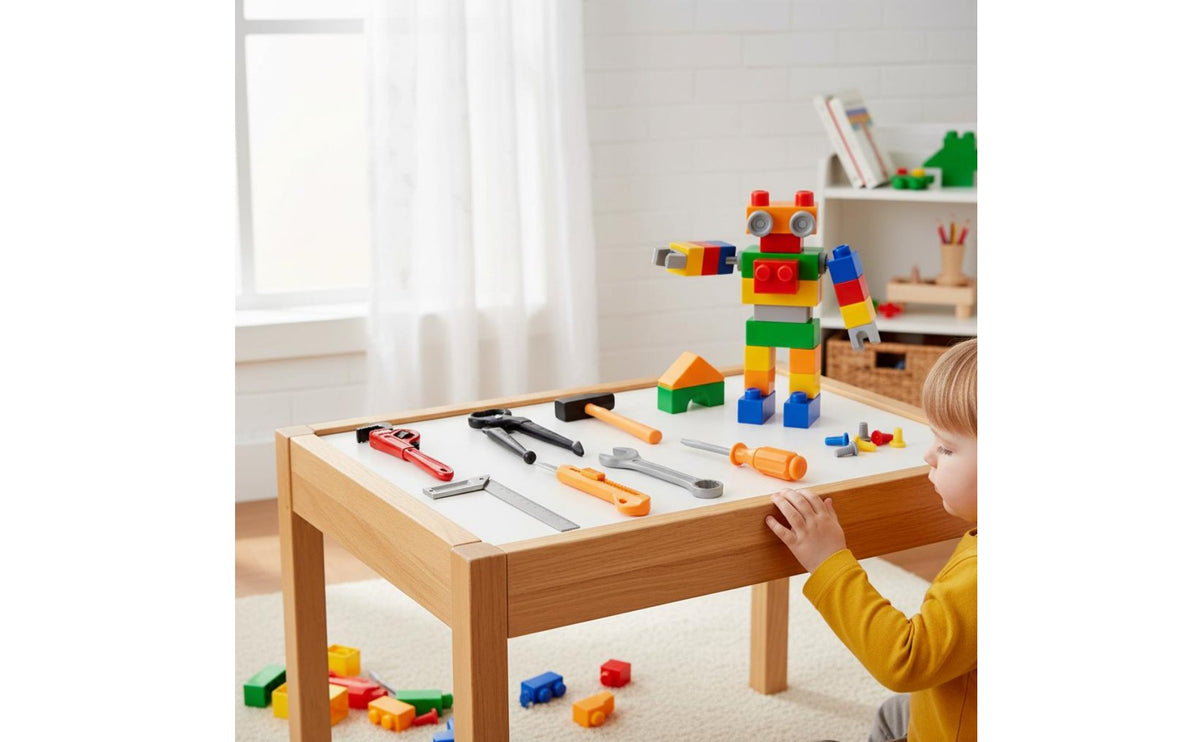 Role Playing Fun Kids Tool Set Realistic Design Pretend Play Tool Set Educational for Toddlers, Classroom