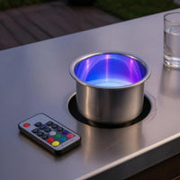 Drain Cup Holder 12V Recessed Cup Holder Round for on Boats