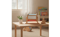 Developmental Wooden Drum Toy Early Learning Rotating Drum Sensory Fine Motor for Tabletop, Classroom