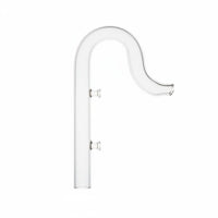 Aquarium Inflow Outflow Pipe For Aquascaping Aquarium Glass Inlet Pipe