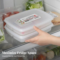4 Pieces Divided complimentaryzer Tray Airtight closure Compartmentalized Food container complimentary