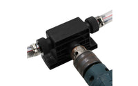 Metal Shaft Coupling Drill-Driven Fluid Pump Threaded Ports Drill-Powered Pump Compact Fluid Mover