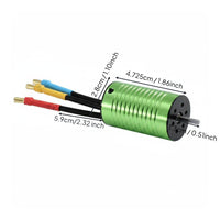 4000KV Brushless Motor High Speed 2847 RC Brushless Motor Vehicle Part