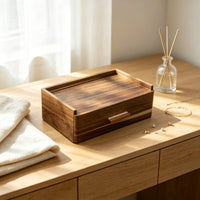 Space-Saving Tea Bag Organizer with Drawer Compact Tea Organizer with Drawer Slim Sturdy for Kitchen Countertop