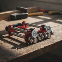 Sheet Metal Bender Bench-Top Edge Forming Tool Quick-Rolling Bender for Workshop, Roofing