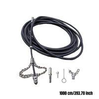 Sewer Cleaning Flexible Shaft Flexible Shaft Chain Knocker Effortless Drain Cleaner for Plumbers, Maintenance Professionals