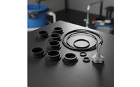 12 Pieces Leak-Proof Exhaust Valve Seals Watertight Replacement Parts Heavy-Duty Hardware for DIYers
