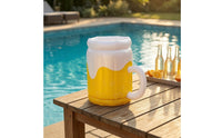 Beer Mug Cooler Fun Inflatable Beer Cooler Festive for Backyard BBQs, Beach Days