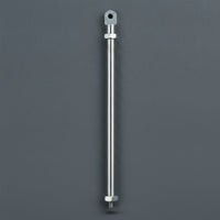 Push-Pull Rod Threaded Mechanical Linkage Assembly Rod with Terminal Fitting Adjustable for Machinists, Machinery, Repair Work
