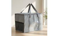 Insulated Bag with Pockets Portable Insulated Bag Tote with Pockets Insulated Tote Bag for Campers, Vacationers, Camping, Road Trips