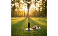 Outdoor Baseball Batting Tee Sturdy Batting Tee Component Heavy Duty Stand Stable for Driveway Practice
