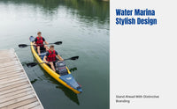 Inflatable Kayak, Durable Canoe, Thickened, Abrasion-Resistant, Outdoor Water Sports